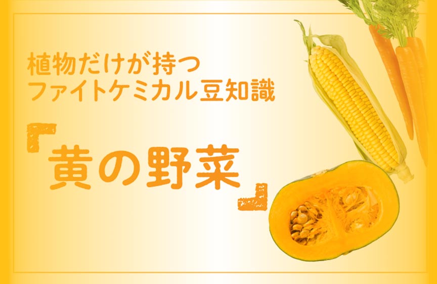 植物だけが持つファイトケミカル豆知識『黄の野菜』｜日本アムウェイ